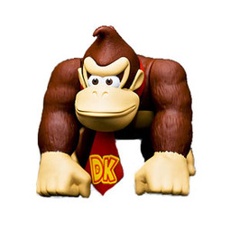 Donkey Kong, Super Mario Brothers, Banpresto, Pre-Painted