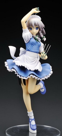 Izayoi Sakuya, Touhou Project, Kotobukiya, Pre-Painted, 1/8