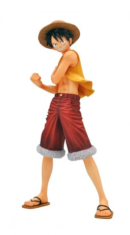 Monkey D. Luffy, One Piece, Banpresto, Pre-Painted