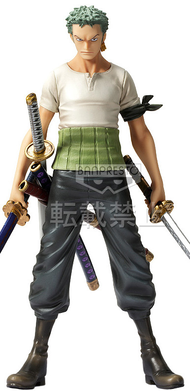 Roronoa Zoro (Vol. 9), One Piece, Banpresto, Pre-Painted