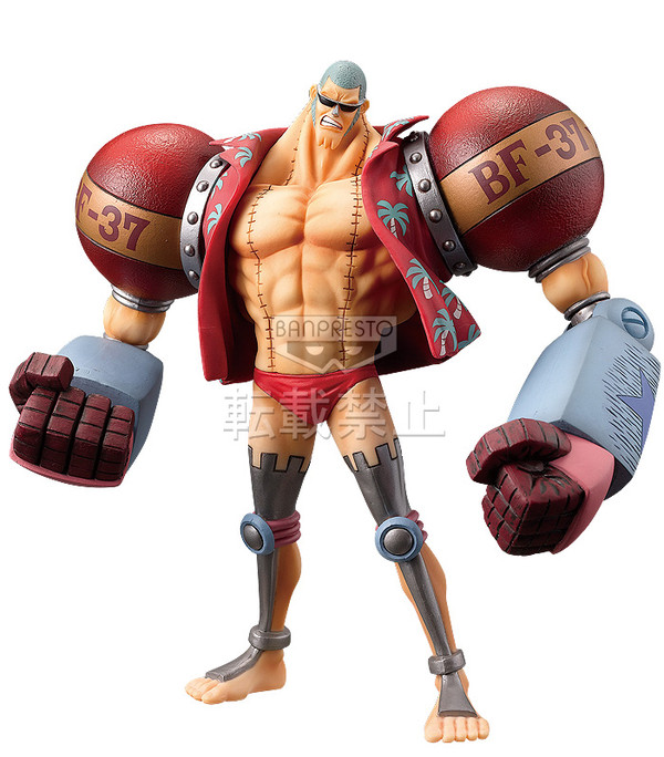 Franky (vol 13), One Piece, Banpresto, Pre-Painted