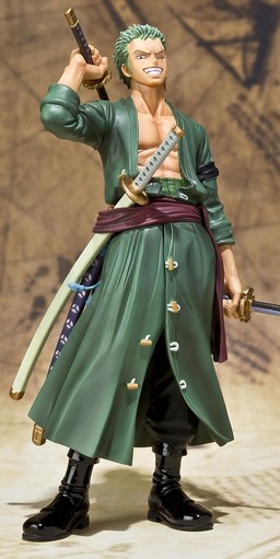 Roronoa Zoro (The New World), One Piece, Bandai, Pre-Painted, 4543112675781