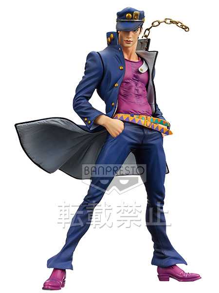 Kujo Jotaro, Jojo No Kimyou Na Bouken, Stardust Crusaders, Banpresto, Pre-Painted, 4983164475807