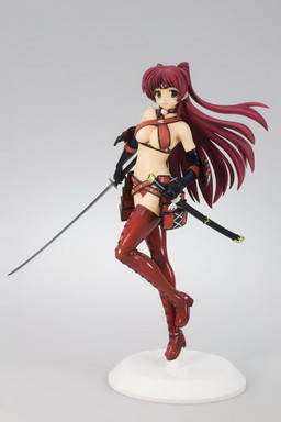 Kousaka Tamaki (Samurai, Red, Akazonae), Final Dragon Chronicle -Guilty Requiem-, To Heart 2, Kotobukiya, Pre-Painted, 1/8