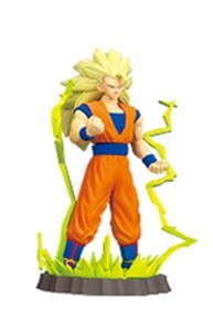 Son Goku SSJ3 (Limit Breaking Memo Stand), Dragon Ball Z, Banpresto, Pre-Painted