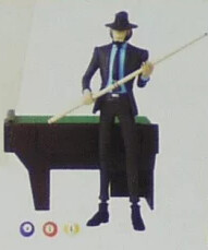 Jigen Daisuke (Billiards), Lupin III, Banpresto, Pre-Painted, 4983164421699