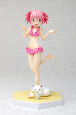 Kaname Madoka, Kyuubey (GA Graphic Special), Mahou Shoujo Madoka☆Magica, Wave, Pre-Painted, 1/10