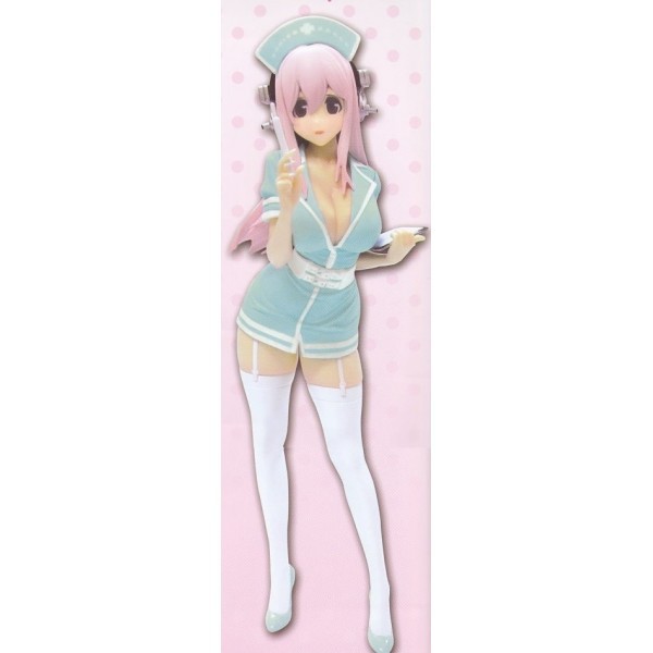 Sonico (Nurse, Blue), SoniComi (Super Sonico), SK Japan, Pre-Painted