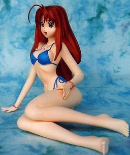 Narusegawa Naru (Swimsuit), Love Hina, Musashiya, Pre-Painted, 1/5