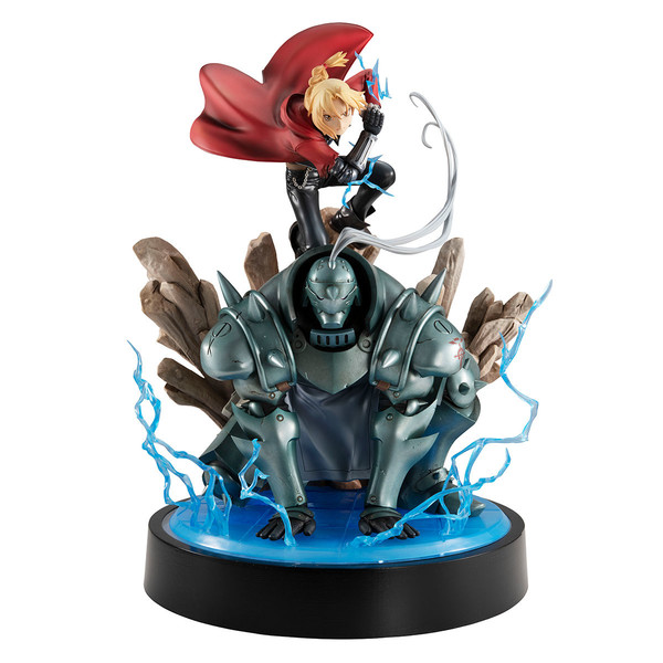 Alphonse Elric, Edward Elric, Hagane No Renkinjutsushi Fullmetal Alchemist, MegaHouse, Pre-Painted, 4535123825736