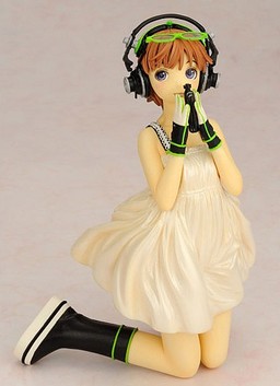 Headphone Girl, Original, Moon Toys, E-animedia, Pre-Painted, 1/7, 4580368400033