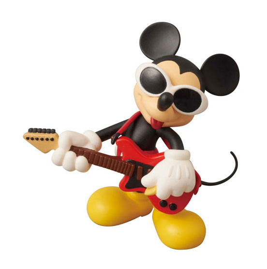 Mickey Mouse (Grunge Rock), Disney, Medicom Toy, Roen, Pre-Painted