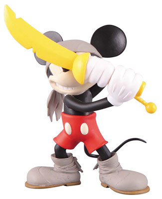 Mickey Mouse, Disney, Medicom Toy, Roen, Pre-Painted