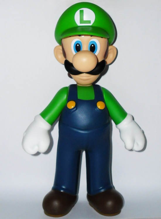 Luigi (Super Size Figure #2), Super Mario Brothers, Banpresto, Pre-Painted