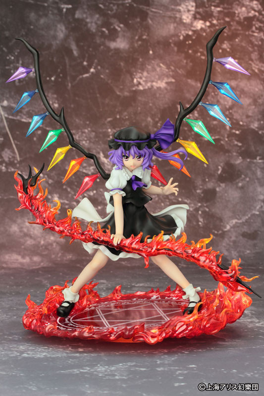 Flandre Scarlet (Black, Laevateinn), Touhou Project, Griffon Enterprises, Pre-Painted, 1/7, 4582221154060