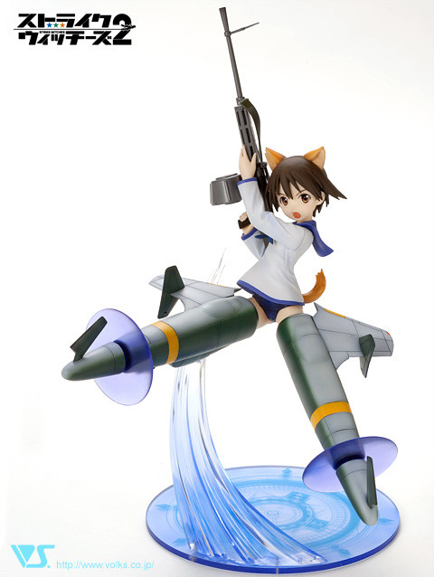 Miyafuji Yoshika, Strike Witches 2, Volks, Pre-Painted, 1/8