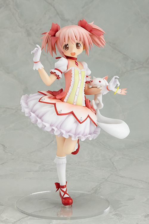 Kaname Madoka, Kyuubey, Mahou Shoujo Madoka☆Magica, Good Smile Company, Pre-Painted, 1/8, 4582191965659