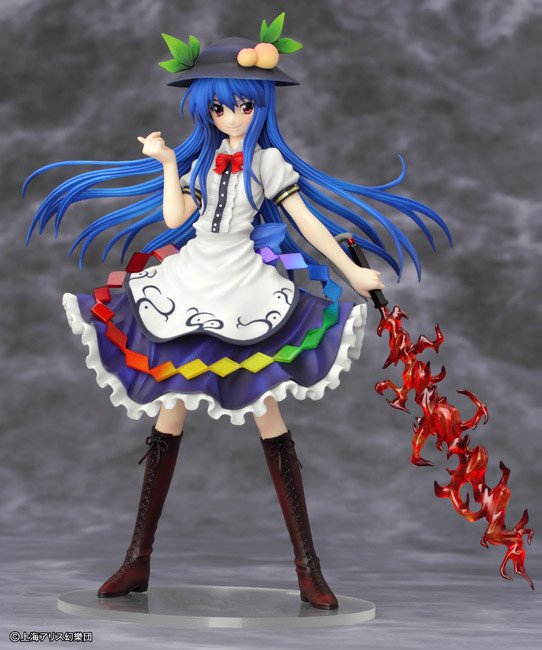 Hinanai Tenshi, Touhou Project, Griffon Enterprises, Pre-Painted, 1/8, 4582221154596