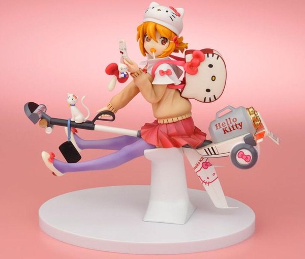 Tachibana Mikan, Hello Kitty To Issho!, Kaitendoh, Pre-Painted, 1/8, 4560266122299