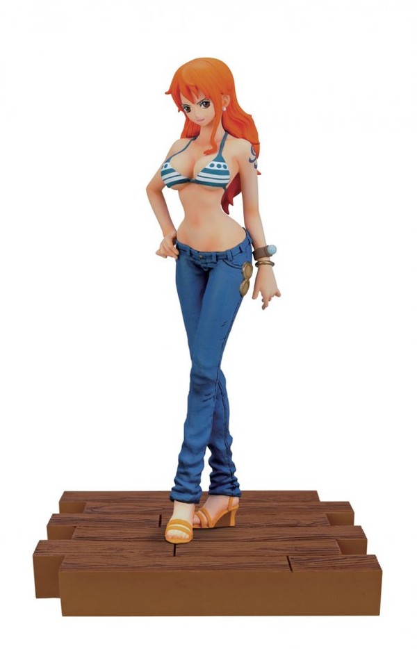 Nami, One Piece, Banpresto, Pre-Painted