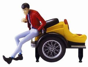 Lupin the 3rd (Lupin Family Figure, Car & Option parts), Lupin III, Banpresto, Pre-Painted