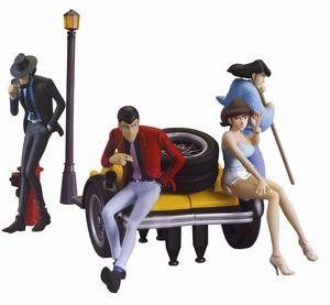 Jigen Daisuke (Lupin Family Figure, Car & Option parts), Lupin III, Banpresto, Pre-Painted