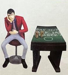 Lupin the 3rd (Casino scene), Lupin III, Banpresto, Pre-Painted