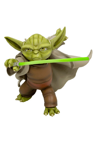 Yoda, Star Wars: The Clone Wars, Kotobukiya, Pre-Painted