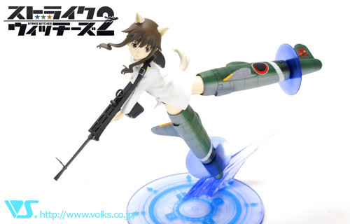 Takei Junko, Strike Witches, Volks, Pre-Painted, 1/8