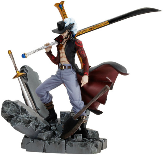 Dracule Mihawk, One Piece, Banpresto, Pre-Painted