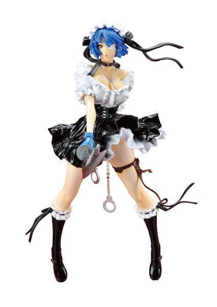 Ryomou Shimei (Black, Maid), Ikki Tousen, Aizu Project, Pre-Painted, 1/6, 4528403002828