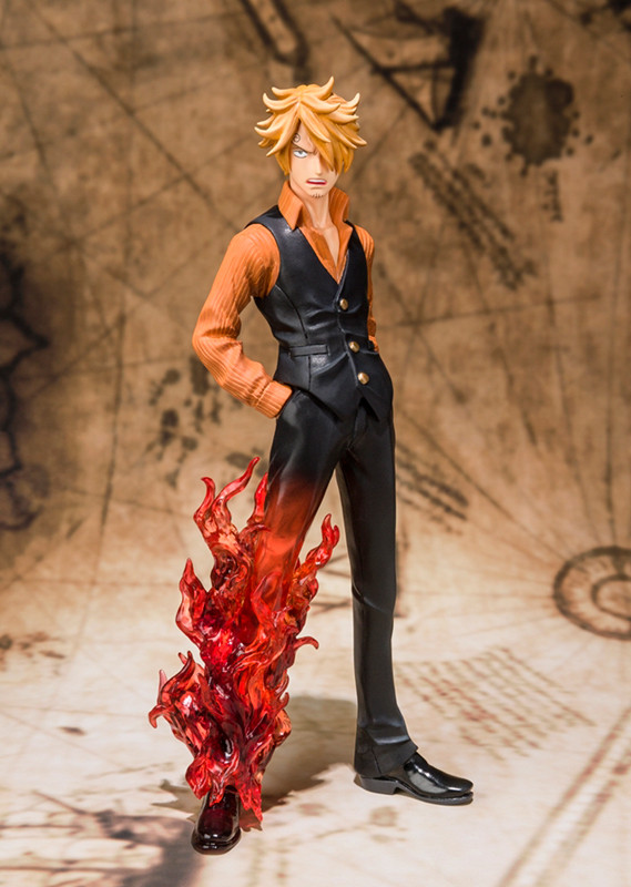 Sanji (Battle), One Piece, Bandai, Pre-Painted, 4543112771728