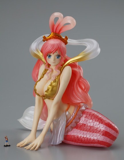 Shirahoshi, One Piece, Bandai, Pre-Painted, 1/144