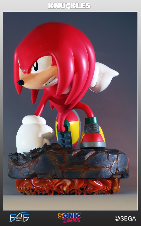 Knuckles the Echidna, Sonic The Hedgehog, First 4 Figures, Pre-Painted
