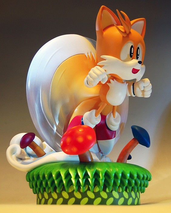 Miles "Tails" Prower, Sonic The Hedgehog, First 4 Figures, Pre-Painted
