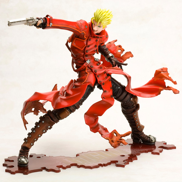 Kuro-Neko, Vash The Stampede, Trigun: Badlands Rumble, Kotobukiya, Pre-Painted, 1/8, 4934054781737