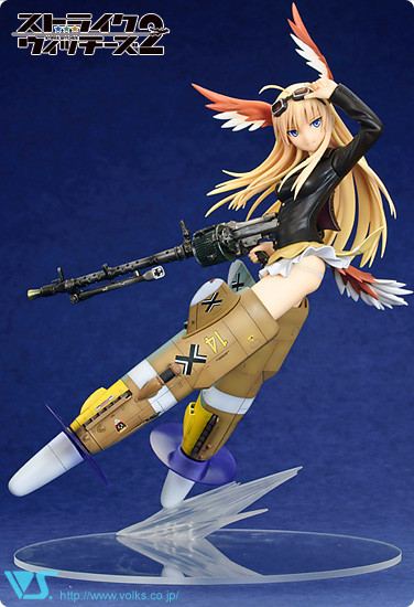 Hanna-Justina Marseille, Strike Witches 2, Volks, Pre-Painted, 1/8