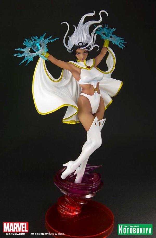 Storm (White Costume), X-Men, Kotobukiya, Pre-Painted, 1/7