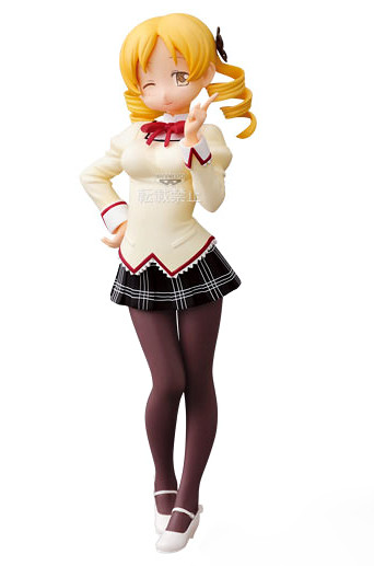 Tomoe Mami (School Uniform), Mahou Shoujo Madoka☆Magica, Banpresto, Pre-Painted