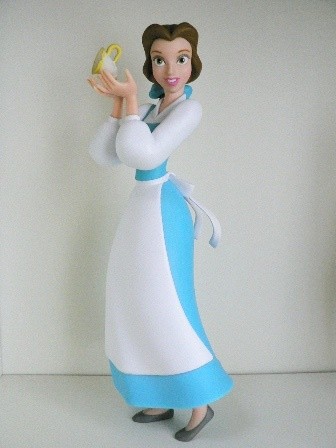 Belle, Chip, Beauty And The Beast, Medicom Toy, Pre-Painted