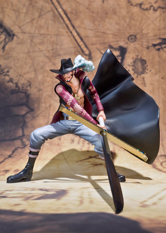 Dracule Mihawk (Battle), One Piece, Bandai, Pre-Painted, 4543112756244