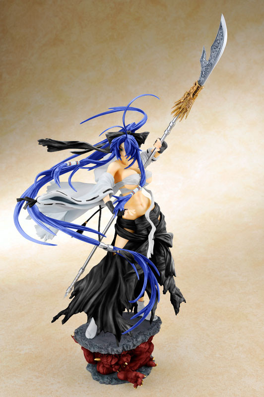 Kan'u Unchou (Black, Miko), Ikki Tousen, Aizu Project, Pre-Painted, 1/6, 4528403901855
