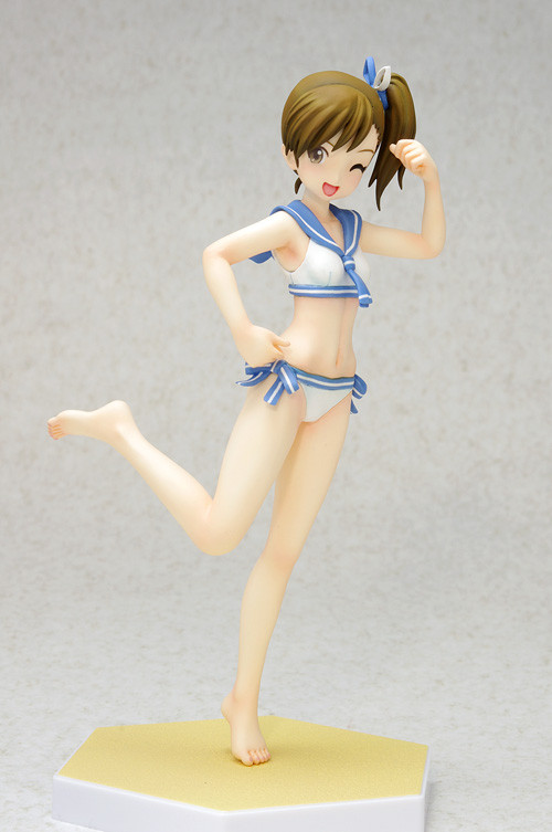 Futami Mami (Swimsuit), IDOLM@STER 2, Wave, Pre-Painted, 1/10, 4943209551590