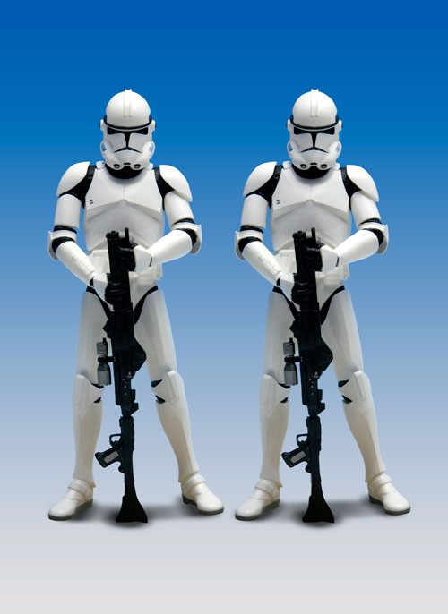 Clone Trooper (Revenge of the Sith 2 Pack), Star Wars, Kotobukiya, Pre-Painted, 1/10, 4934054901418