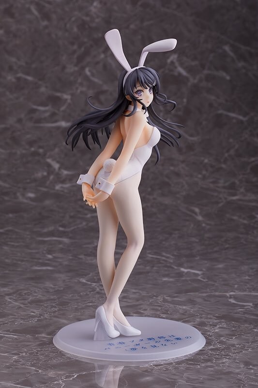 Sakurajima Mai (White Bunny Girl), Seishun Buta Yarou Wa Bunny Girl Senpai No Yume Wo Minai, Aniplex, Wing, Pre-Painted, 1/7, 4534530858863