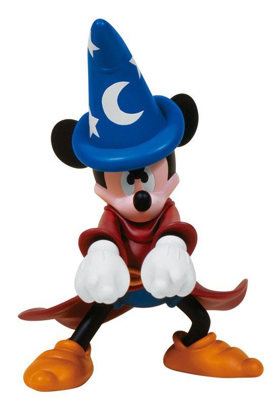 Mickey Mouse (Sorcerer's Apprentice), Fantasia, Medicom Toy, Pre-Painted, 4530956151434