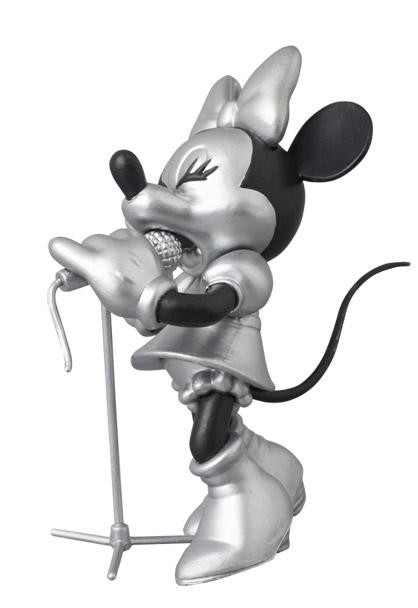 Minnie Mouse (Black and Silver, Solo), Disney, Medicom Toy, Roen, Pre-Painted, 4530956151663