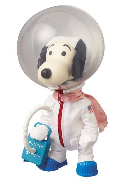 Snoopy (Astronauts), Peanuts, Medicom Toy, Pre-Painted, 4530956211978