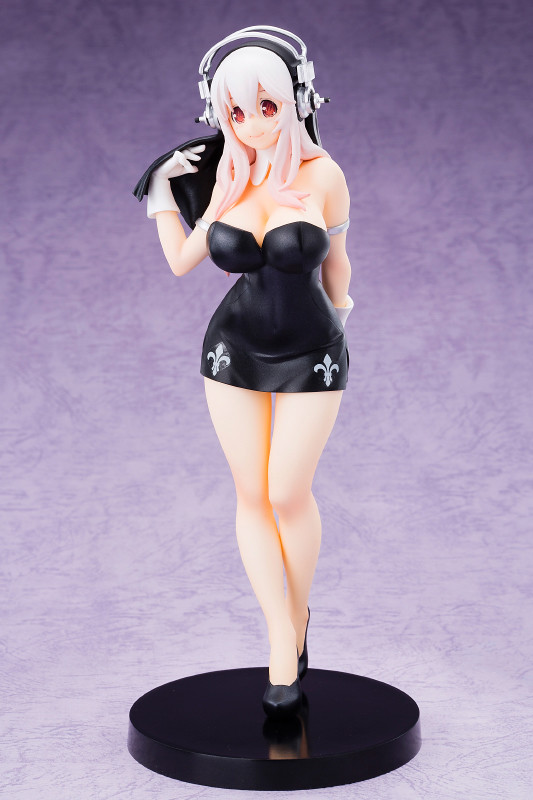 Sonico (Holy Girl, Black), SoniComi (Super Sonico), FuRyu, Pre-Painted