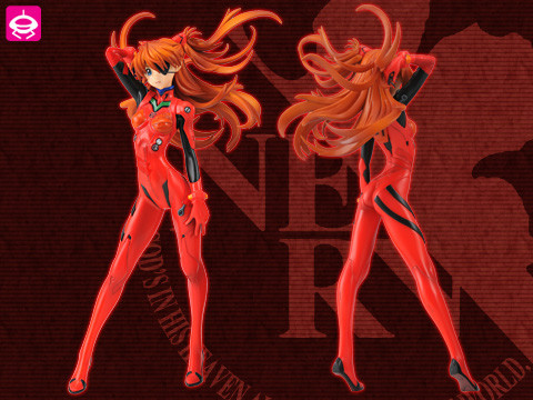 Souryuu Asuka Langley (Eyepatch, Vol. 8), Evangelion Shin Gekijouban, Evangelion Shin Gekijouban: Q, SEGA, Pre-Painted